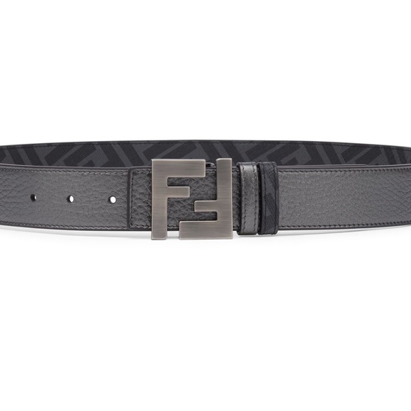 *SOLD* Fendi Squared FF Monogram Reversible Belt *Authentic* - Picture 9 of 10